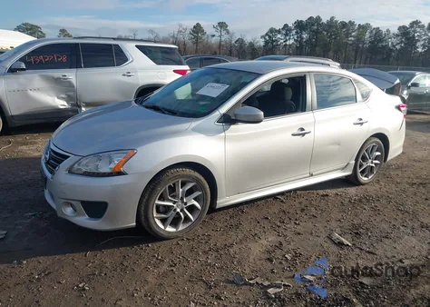 2014 Nissan Sentra Sr из США, поврежденный, VIN 3N1AB7AP1EY254934